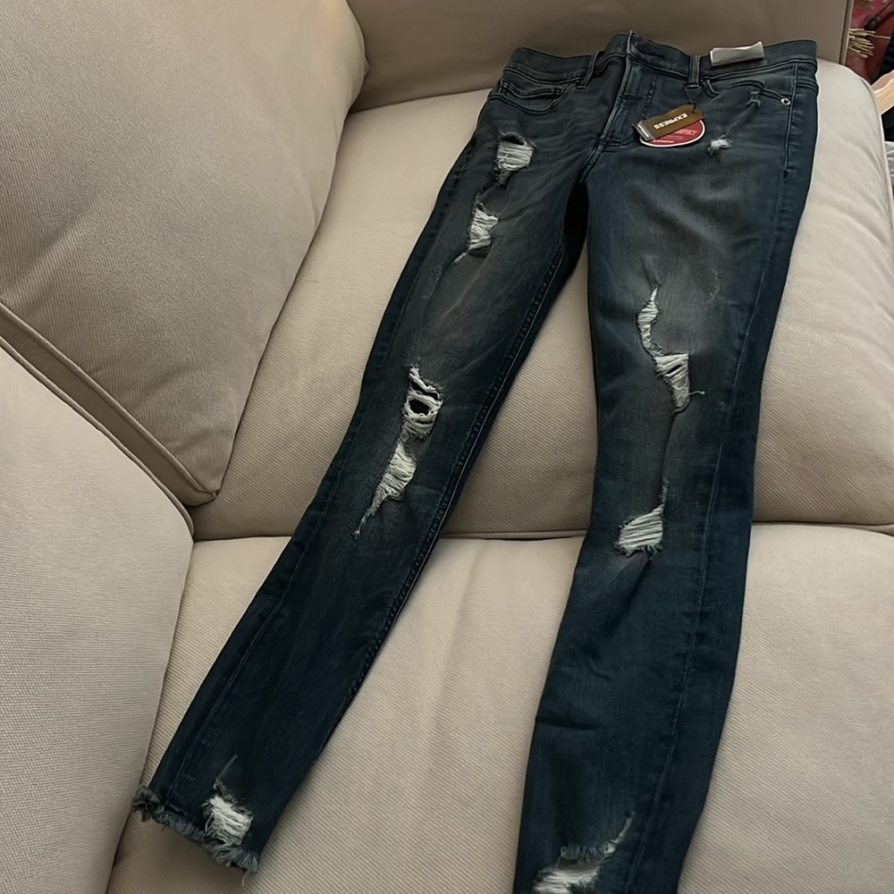 Express Ankle High Rise jeans - Picture 2 of 3